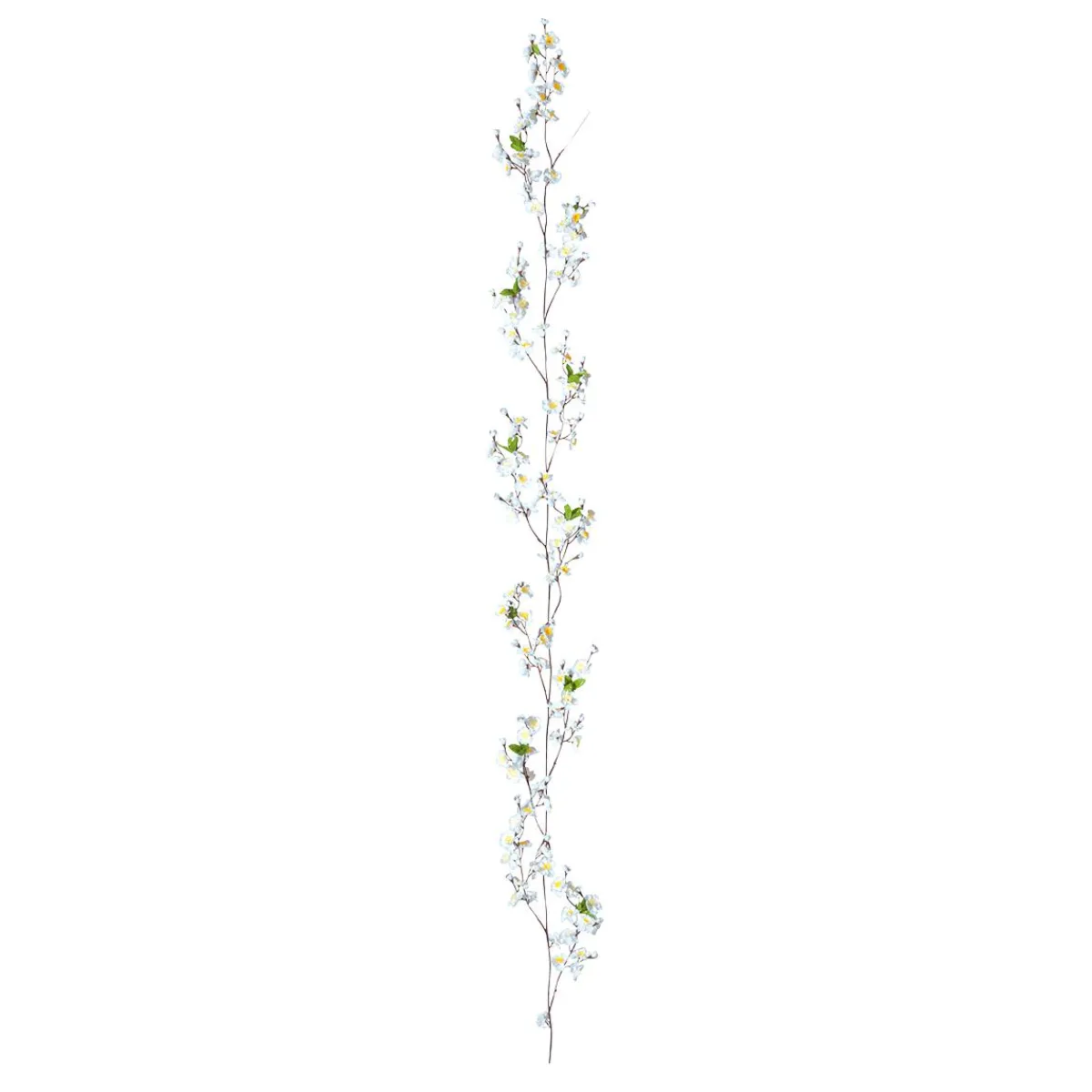 Decoración De Primavera|Guirnaldas Y Vides>DecoWoerner Guirnalda De Flores De Manzano Decorativa, Color blanco