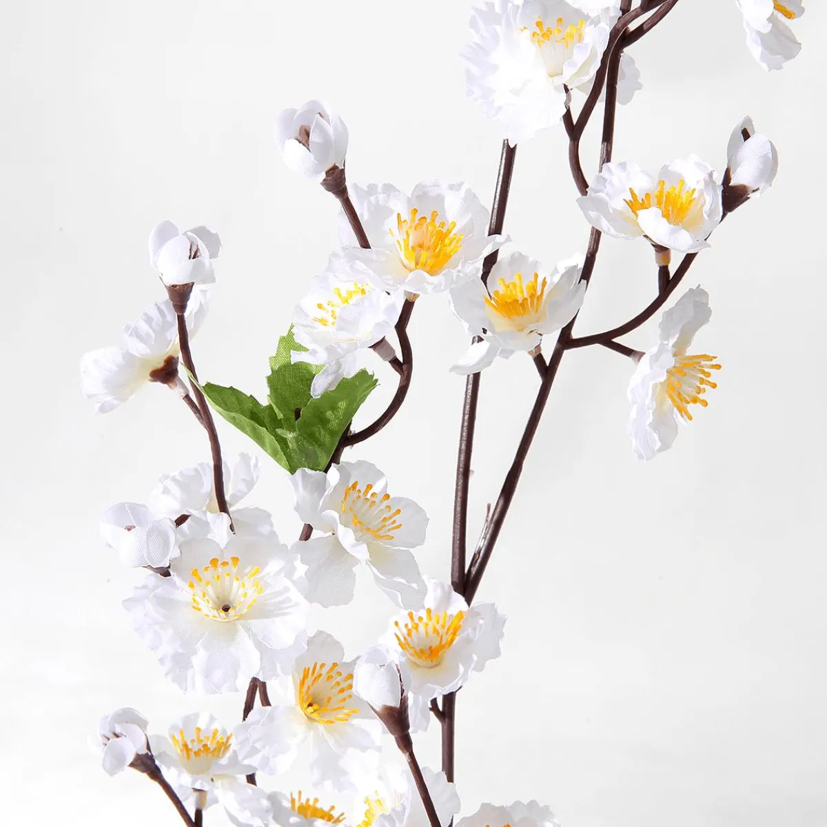 Decoración De Primavera|Guirnaldas Y Vides>DecoWoerner Guirnalda De Flores De Manzano Decorativa, Color blanco
