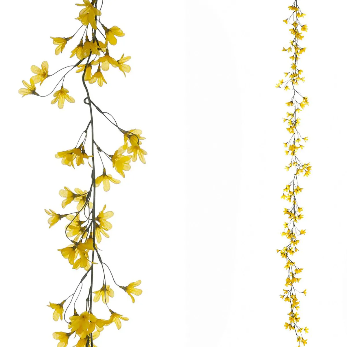 Guirnaldas Y Vides>DecoWoerner Guirnalda De Forsitias Artificiales Amarilla 180 Cm amarillo