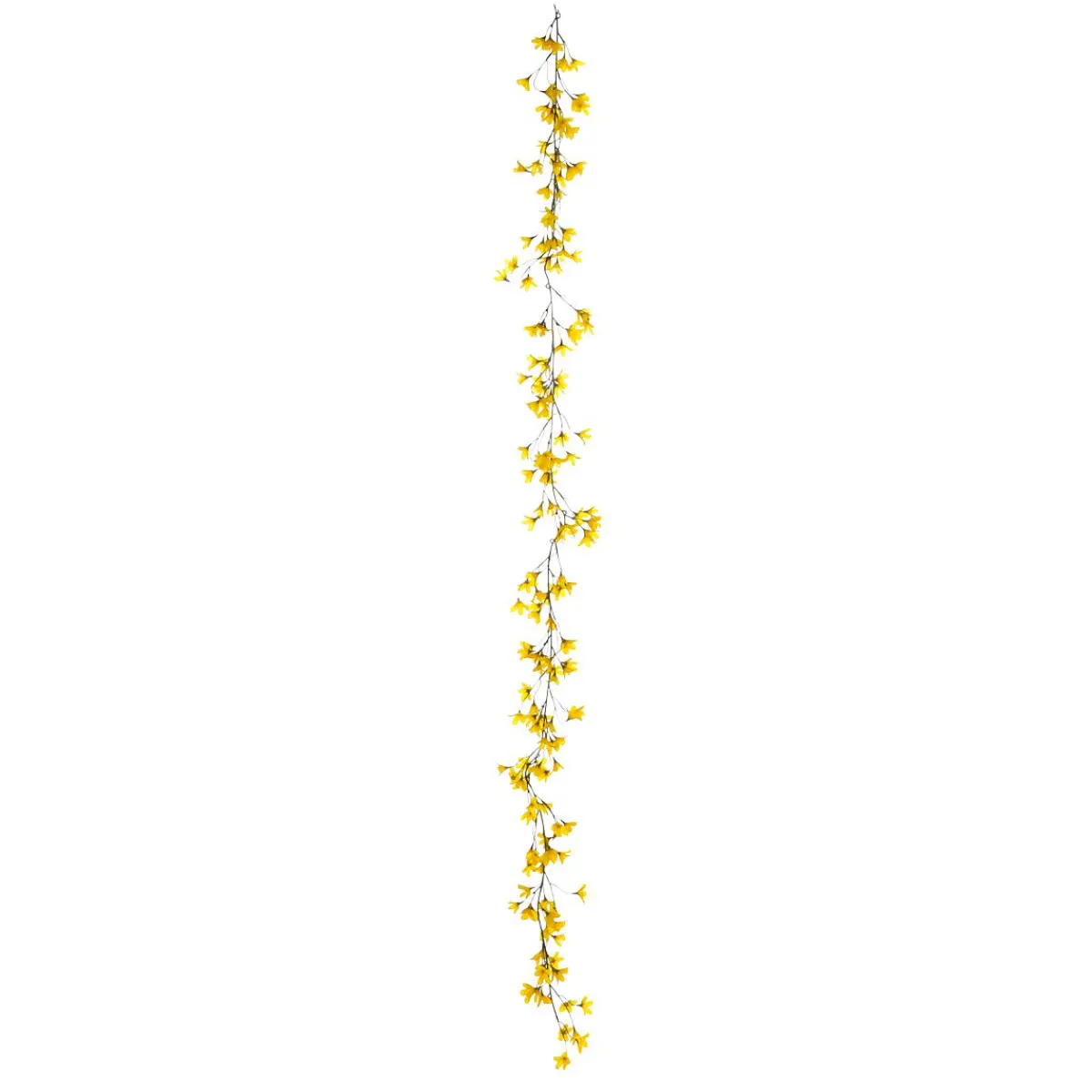 Guirnaldas Y Vides>DecoWoerner Guirnalda De Forsitias Artificiales Amarilla 180 Cm amarillo