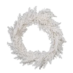 Ramos Y Coronas De Flores|Coronas De Navidad>DecoWoerner Guirnalda De Hierba De La Pampa Artificial Ø 35 Cm blanco