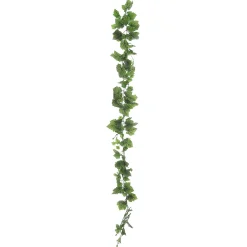 Decoración De Otoño|Guirnaldas Y Vides>DecoWoerner Guirnalda De Hojas De Parra Artificial , 160 Cm verde