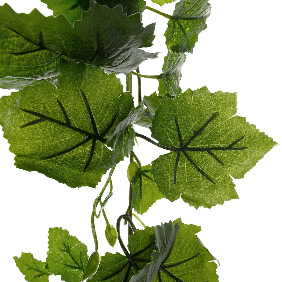 Decoración De Otoño|Guirnaldas Y Vides>DecoWoerner Guirnalda De Hojas De Parra Artificial , 160 Cm verde