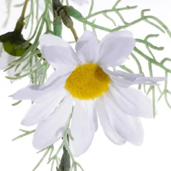 Decoración De Primavera|Guirnaldas Y Vides>DecoWoerner Guirnalda De Margaritas Artificiales Enredadera Artificial 14 X 180 X 8 Cm (ancho X Largo X Alto) blanco
