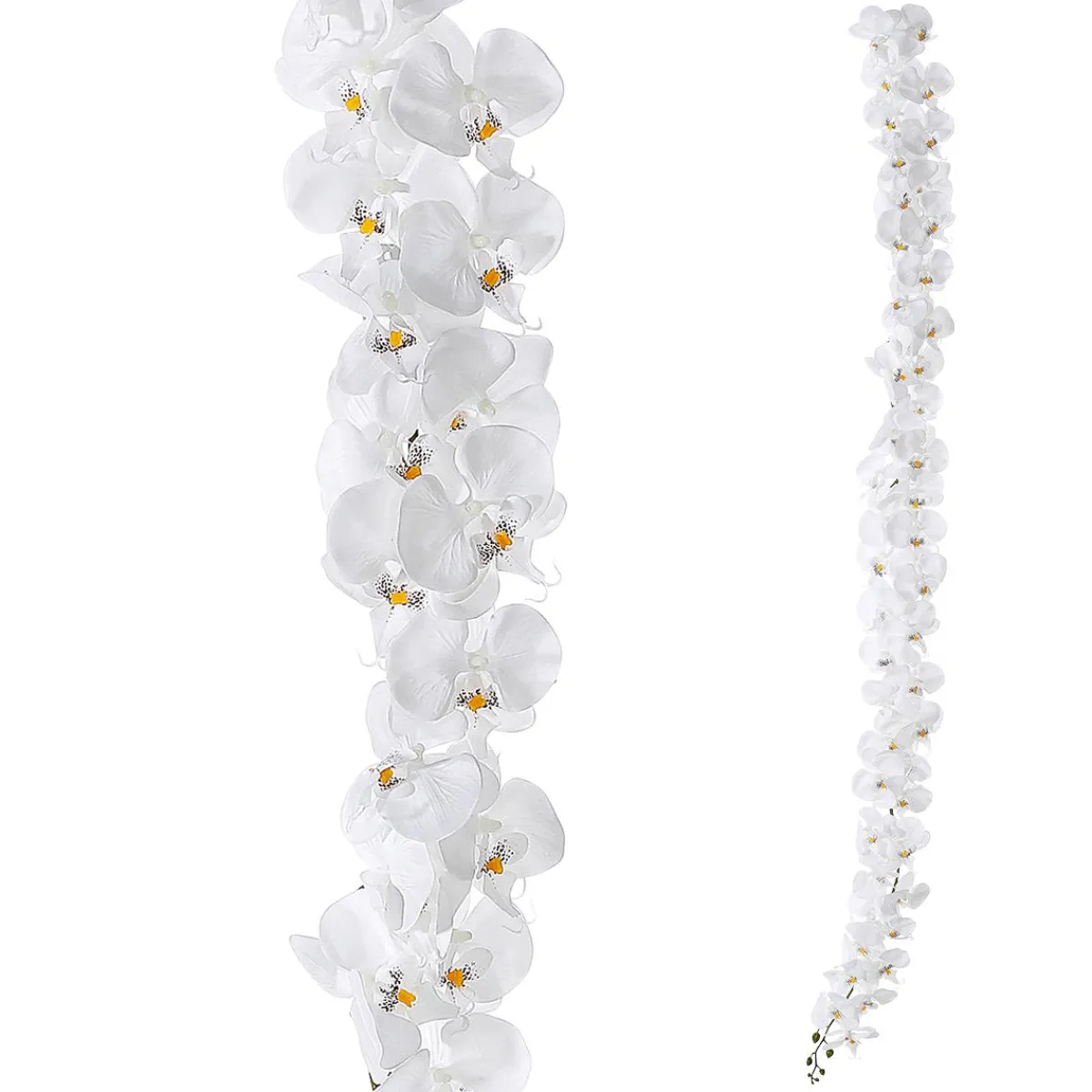 Guirnaldas Y Vides|Flores Artificiales>DecoWoerner Guirnalda De Orquídeas Artificiales Blancas 175 Cm blanco