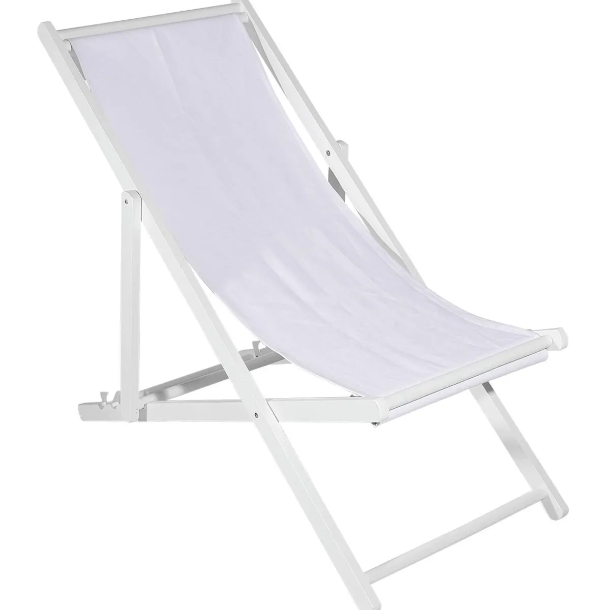 Expositores Para Tiendas|Decoración De Verano>DecoWoerner Hamaca Blanca, Longitud 110 Cm blanco