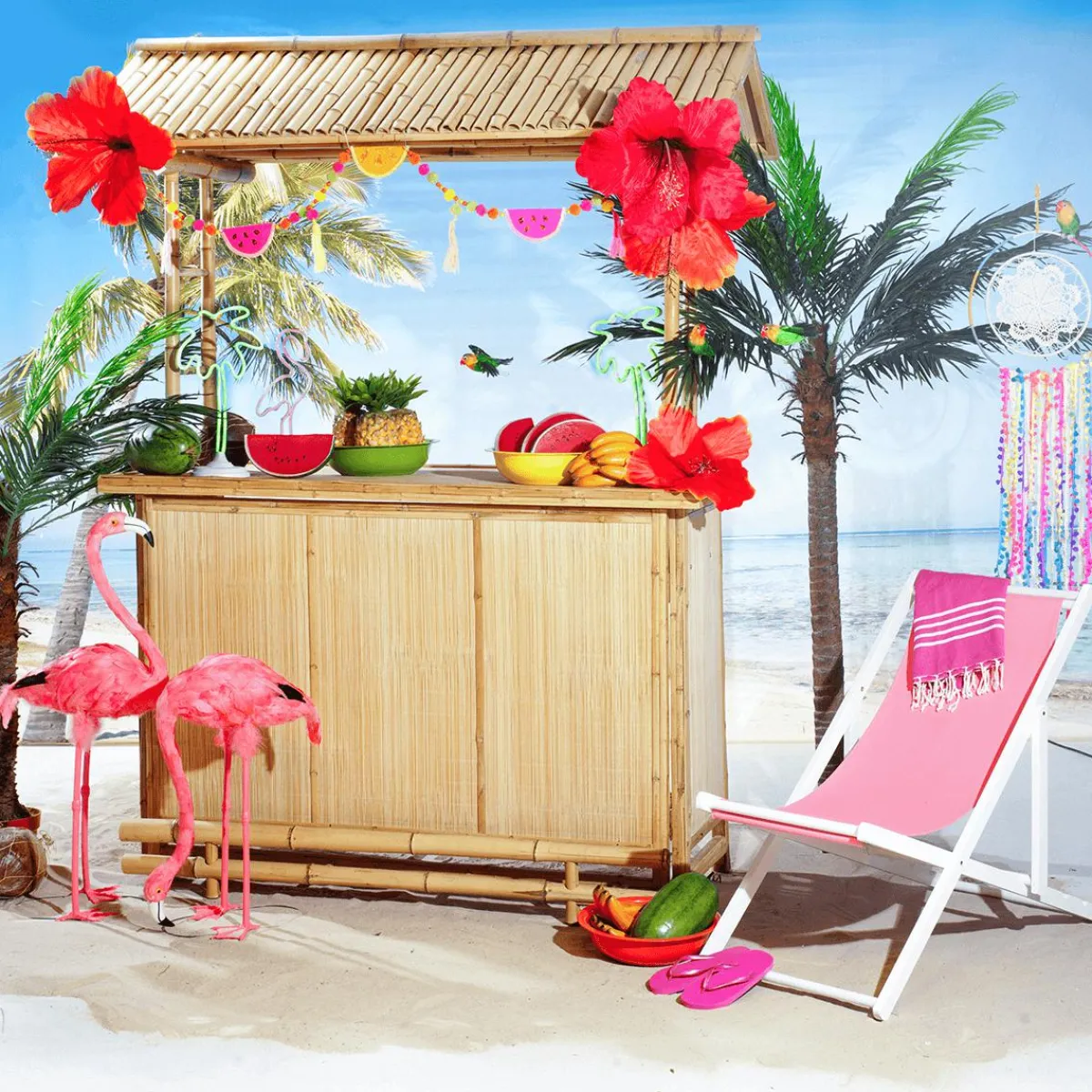 Expositores Para Tiendas|Decoración De Verano>DecoWoerner Hamaca Negra, Longitud 110 Cm negro
