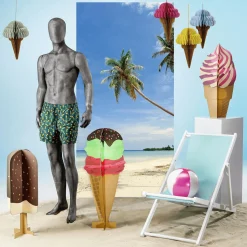 Expositores Para Tiendas|Decoración De Verano>DecoWoerner Hamaca da, Longitud 110 Cm rosa