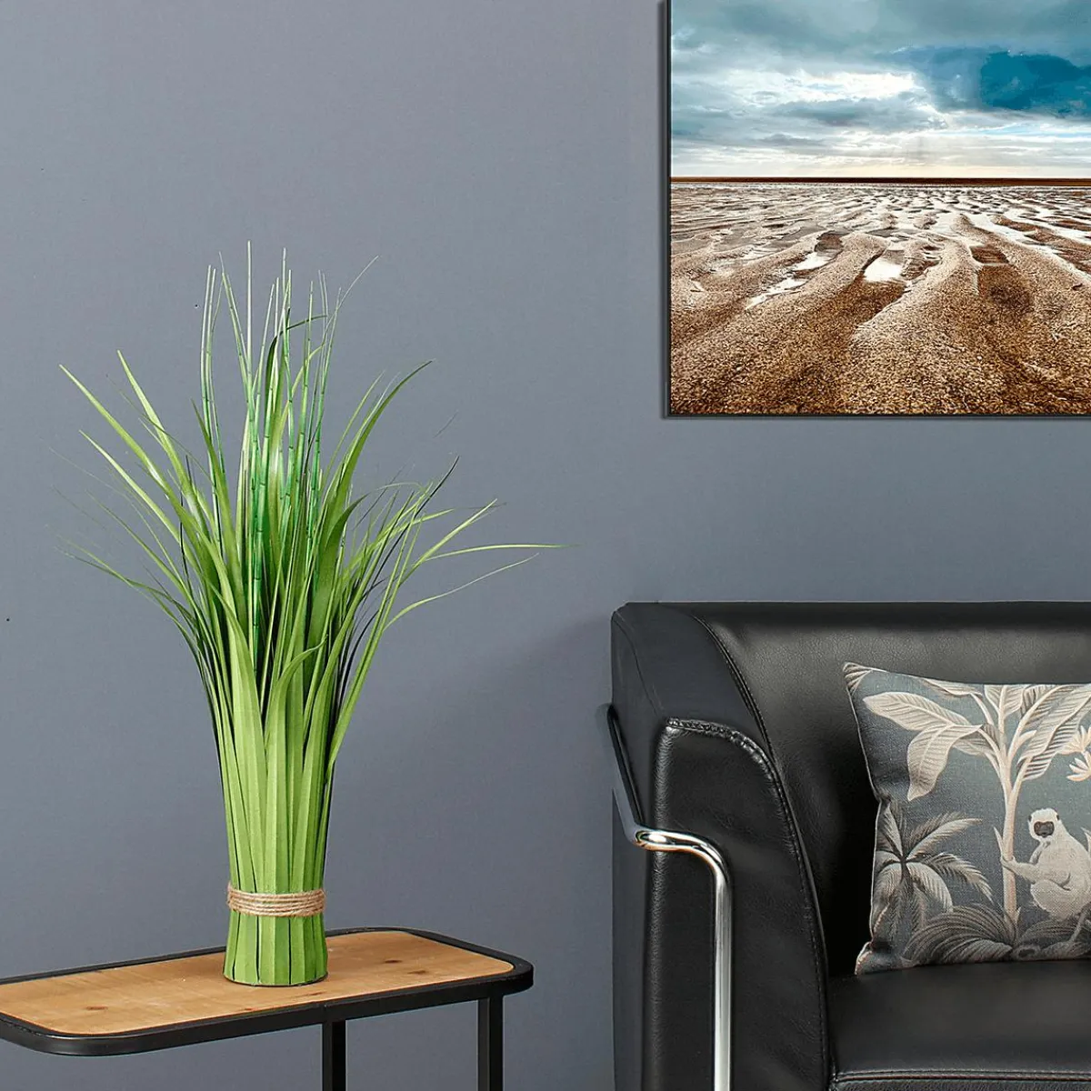 Hierba Decorativa>DecoWoerner Haz De Césped Artificial 60 Cm verde
