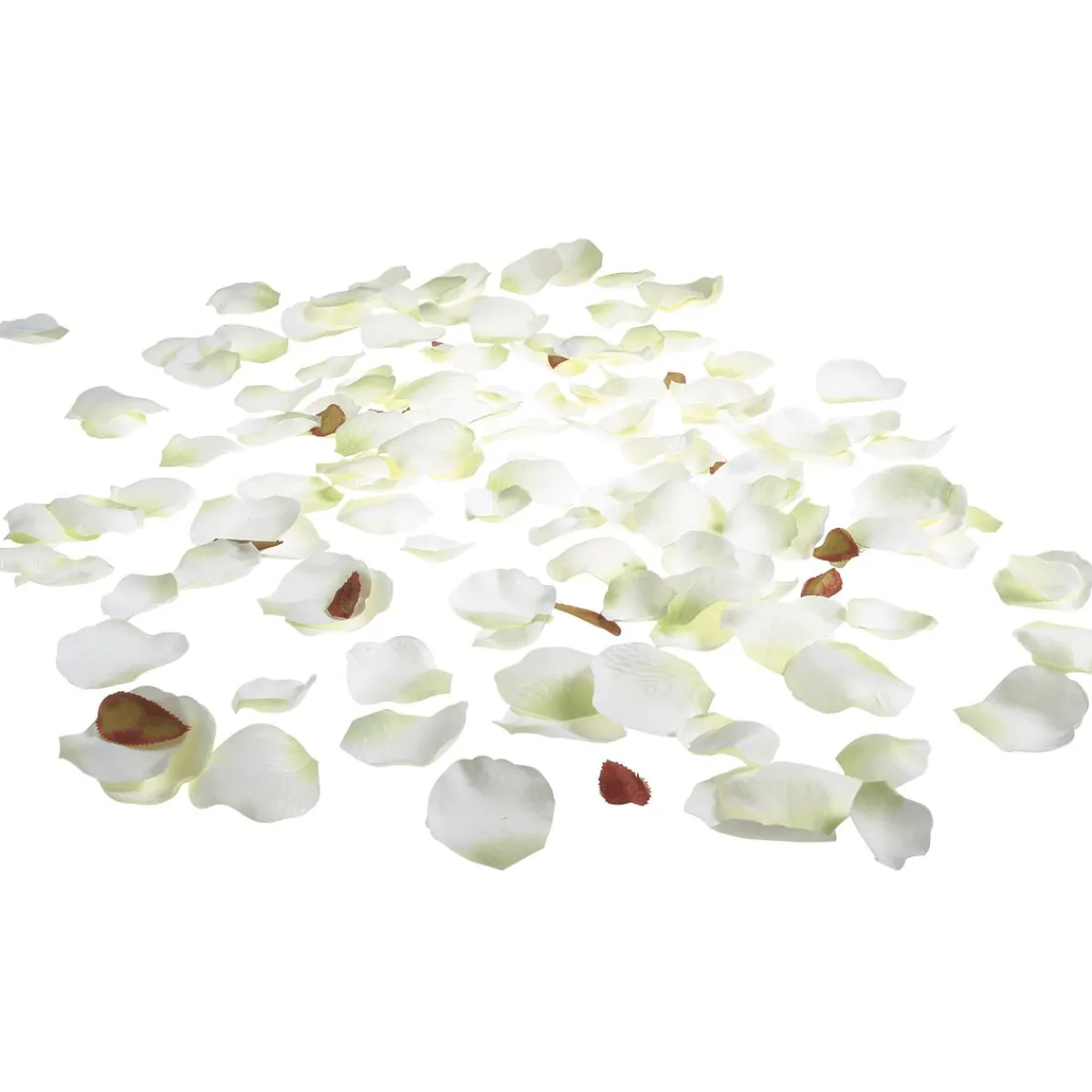 Decoración Dispersa|Decoración De Primavera>DecoWoerner Hojas De Rosas Blancas, 100 Piezas blanco