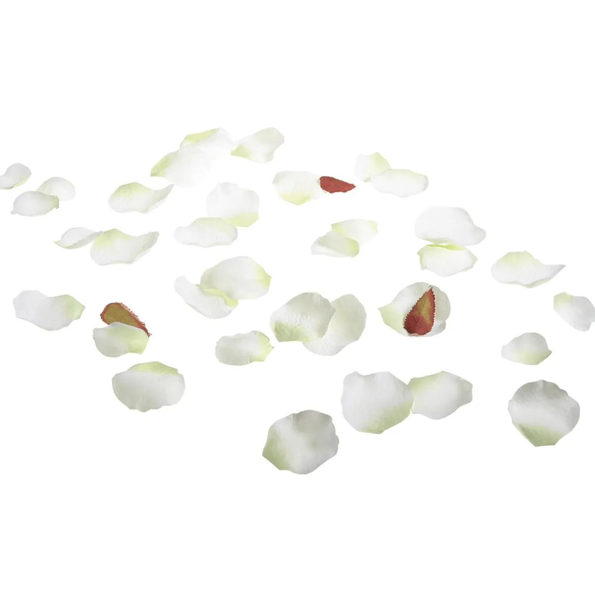 Decoración Dispersa|Decoración De Primavera>DecoWoerner Hojas De Rosas Blancas, 100 Piezas blanco