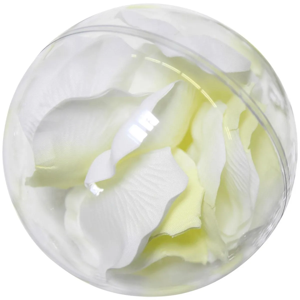 Decoración Dispersa|Decoración De Primavera>DecoWoerner Hojas De Rosas Blancas, 100 Piezas blanco