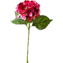 Decoración De Primavera|Flores Artificiales>DecoWoerner Hortensia Artificial Fucsia, 52 Cm rosa