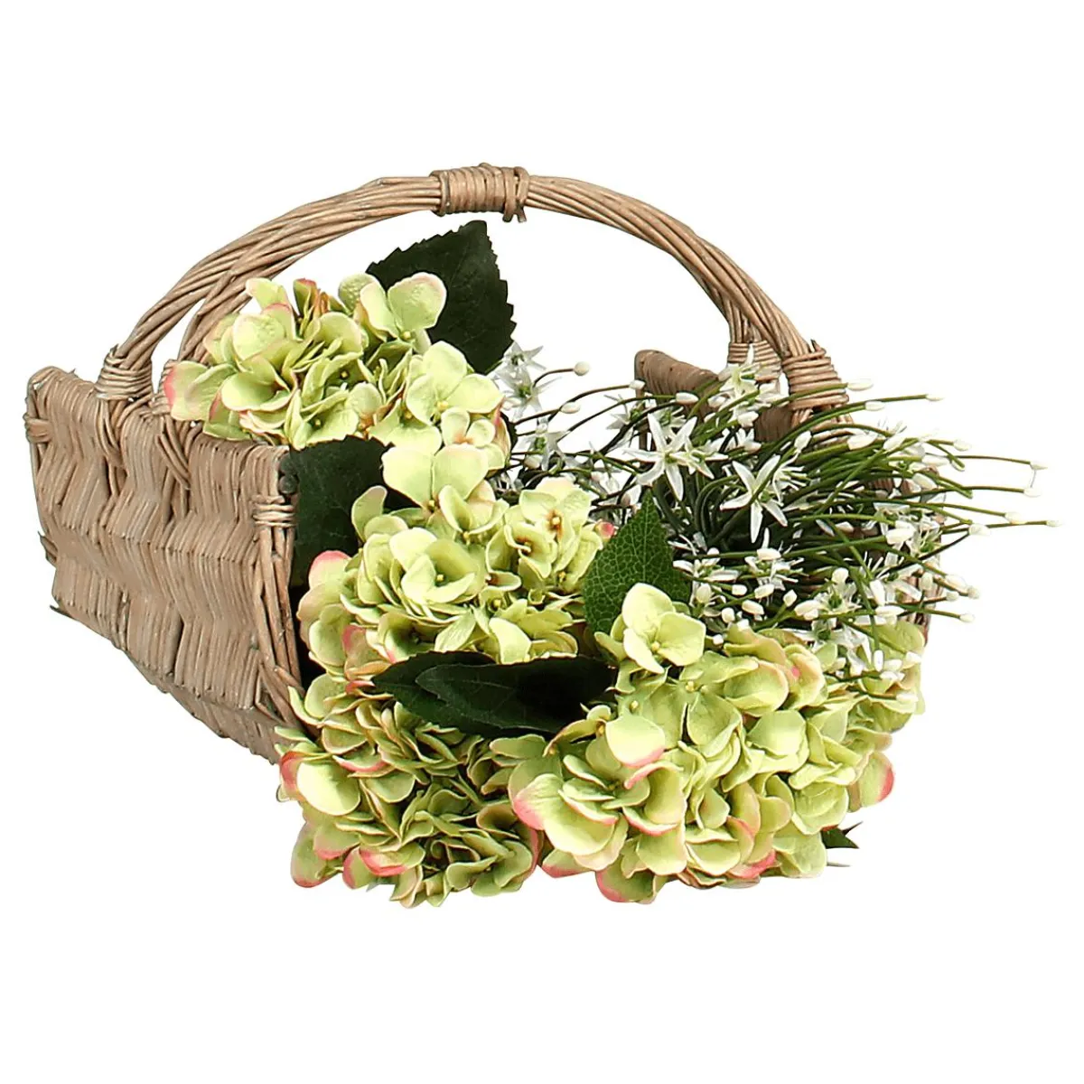 Decoración De Primavera|Flores Artificiales>DecoWoerner Hortensia Artificial , 52 Cm verde