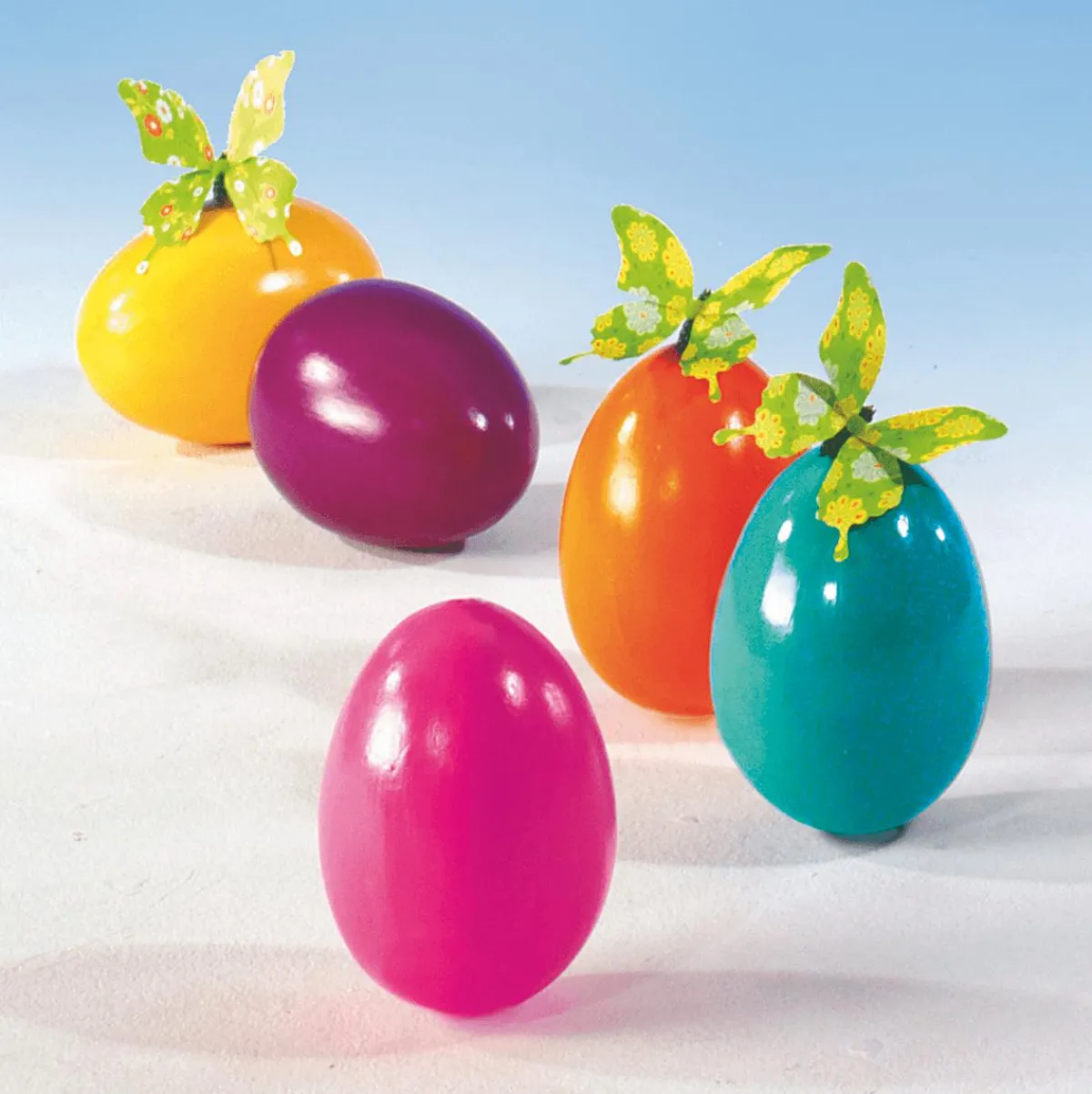 Decoración De Pascua>DecoWoerner Huevo De Pascua Decorativo , 18 Cm amarillo