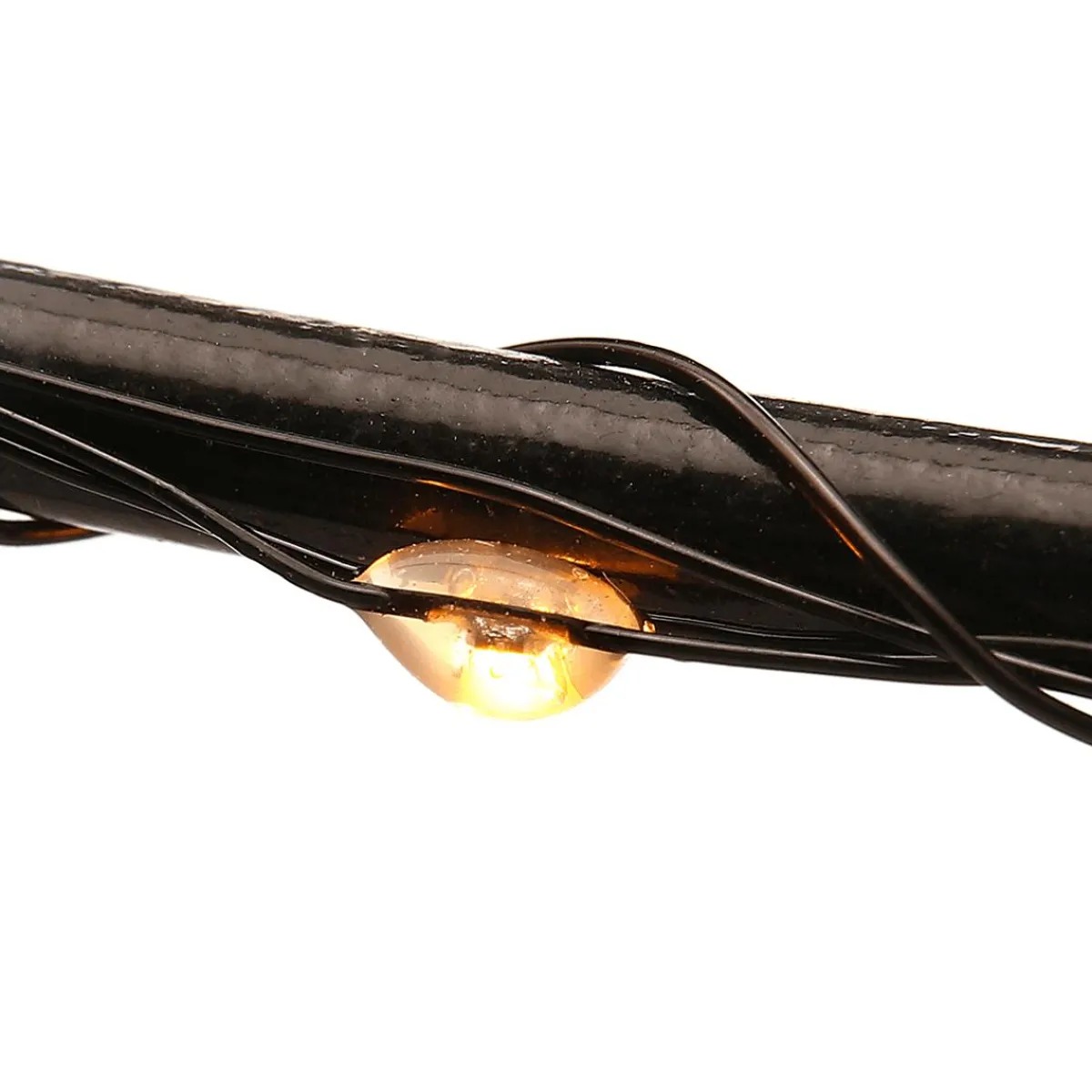 Luz Decorativa|Luces De Navidad>DecoWoerner Iluminación De Marco LED Abeto Metálico 200 X 117 X 150 Cm negro