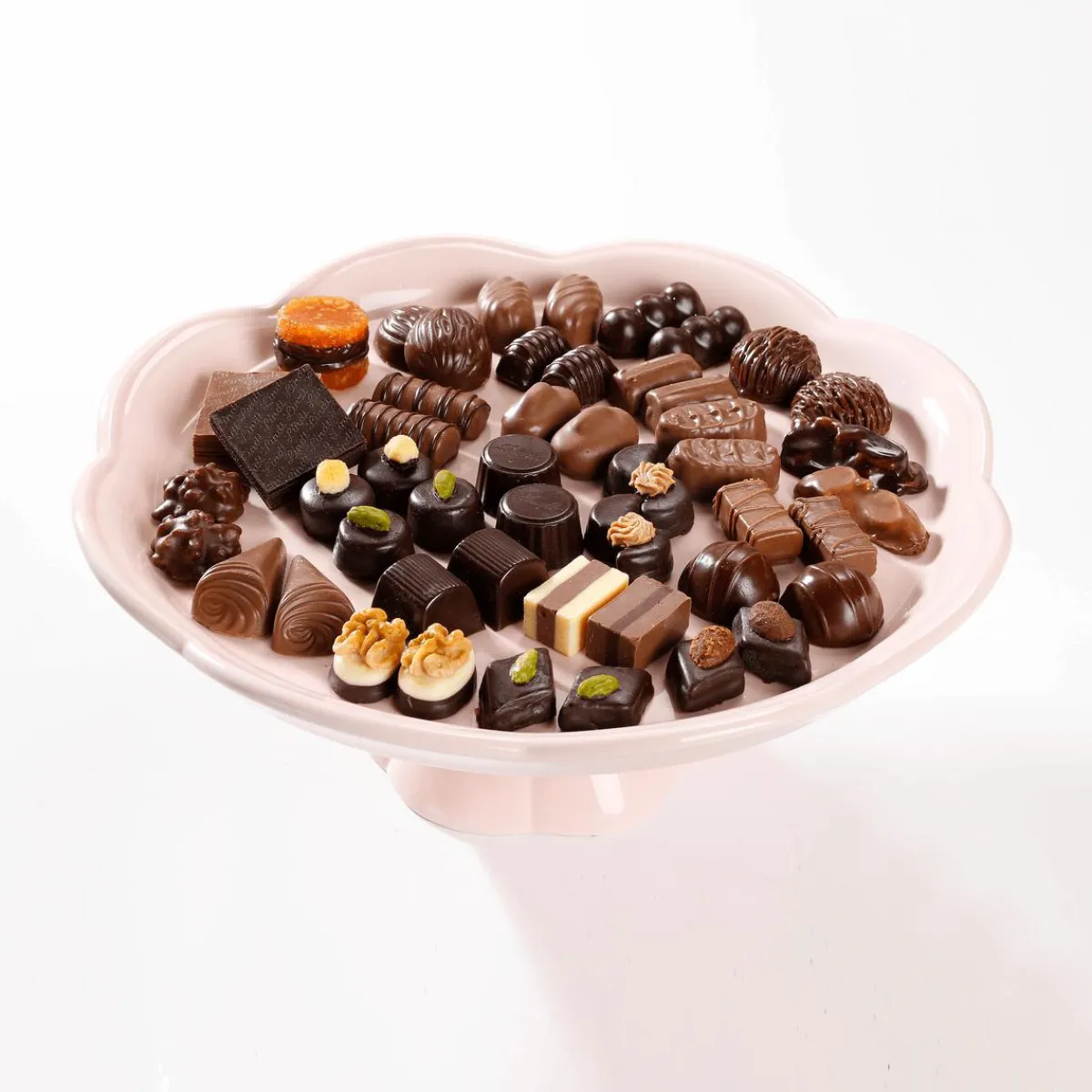 Chocolate Y Helados>DecoWoerner Imitación De Bombones De Chocolate, 50 Piezas marrón