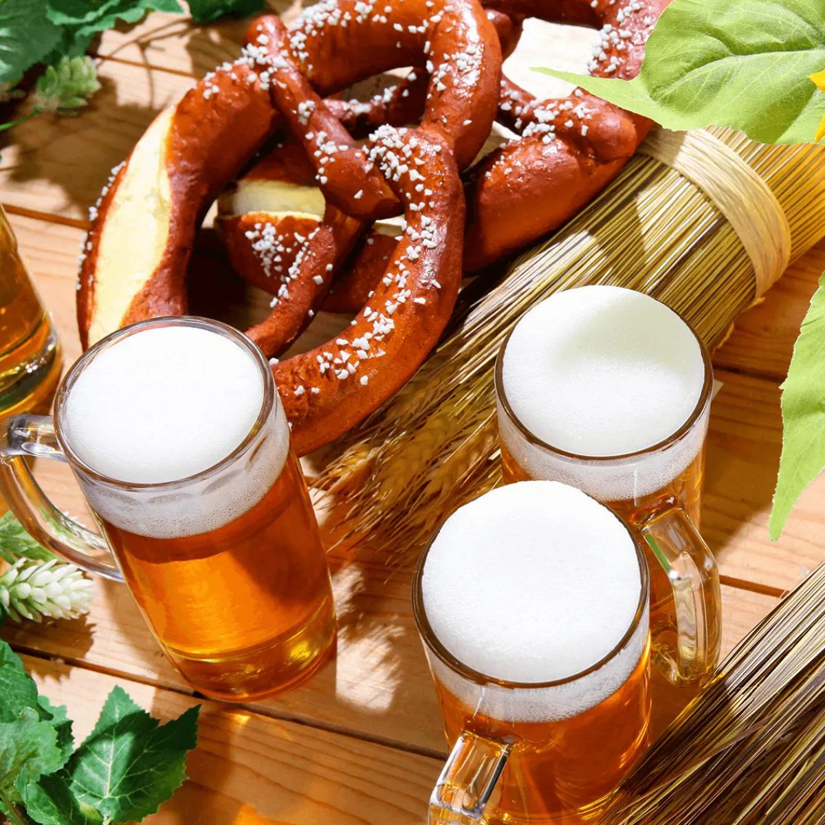 Decoración Temática|Bebidas>DecoWoerner Imitación De Jarra De Cerveza 0,4 L amarillo