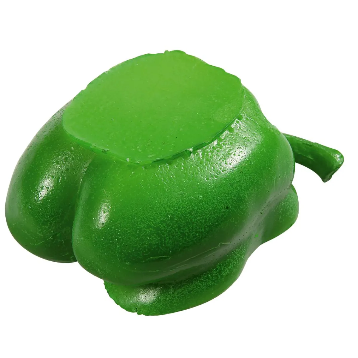 Verduras Y Hierbas>DecoWoerner Imitación De Medio Pimentón, 6,5 Cm verde