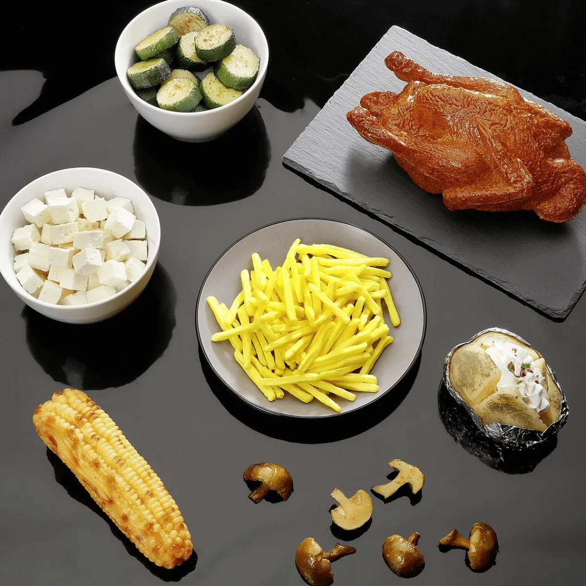 Platos Y Comida Rápida>DecoWoerner Imitación De Patata Al Horno 11 Cm marrón