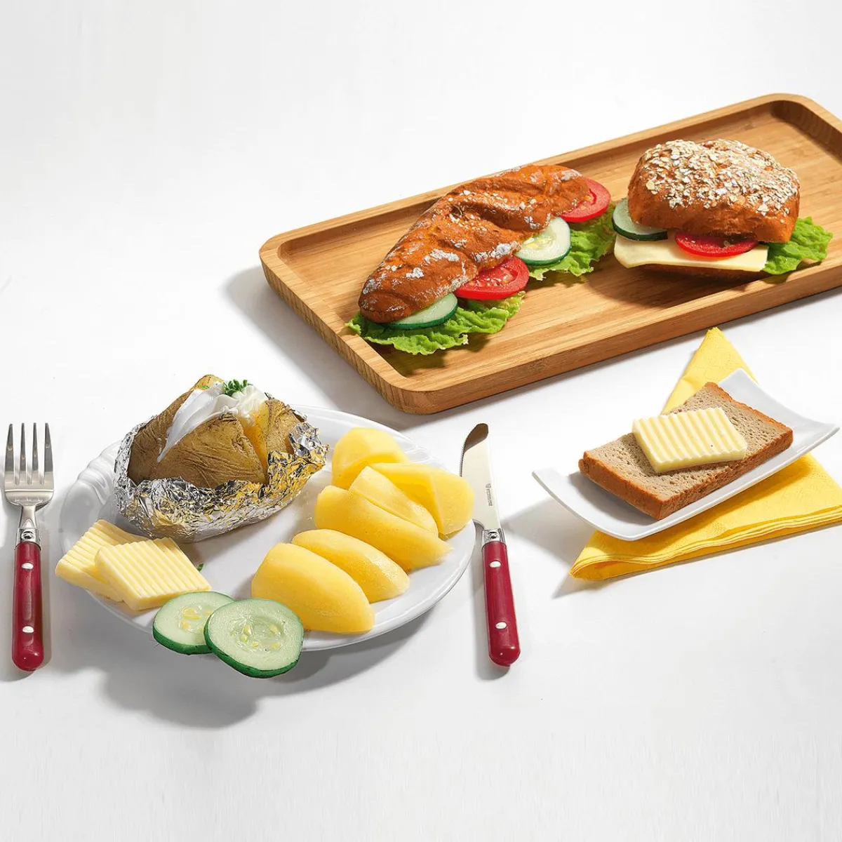 Platos Y Comida Rápida>DecoWoerner Imitación De Patata Al Horno 11 Cm marrón