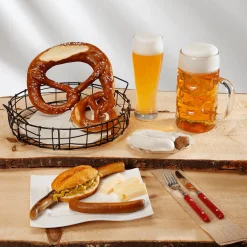 Decoración Temática|Pan Y Pastel>DecoWoerner Imitación De Pretzel De Oktoberfest 27 Cm marrón