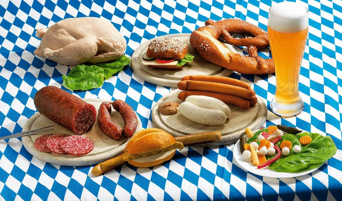 Decoración Temática|Pan Y Pastel>DecoWoerner Imitación De Pretzel De Oktoberfest 27 Cm marrón