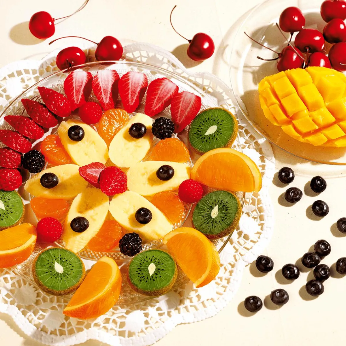 Frutas>DecoWoerner Imitación De Rodajas De Plátano, 6 Piezas Beige