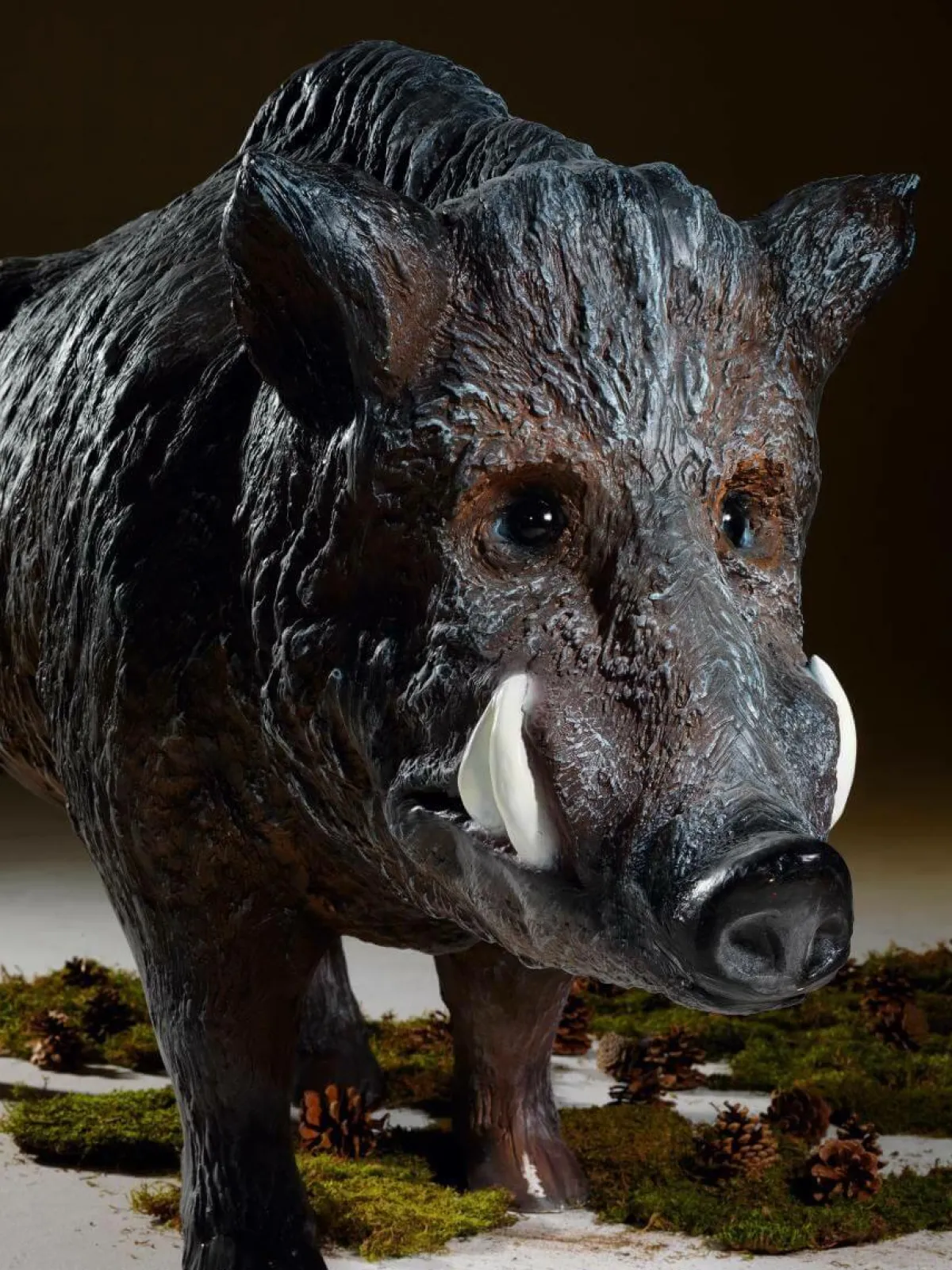 Decoración De Animales|Decoración De Otoño>DecoWoerner Jabalí Decorativo, Longitud: 160 Cm marrón