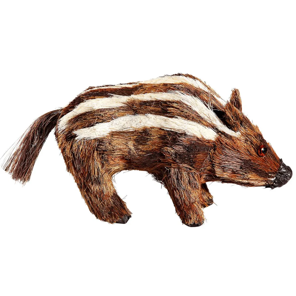 Decoración De Animales|Decoración De Otoño>DecoWoerner Jabato Decorativo Longitud 25 Cm marrón