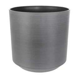 Decoración De Primavera|Macetas Y Artículos De Decoración>DecoWoerner Jardinera De Plástico 21 Cm Gris
