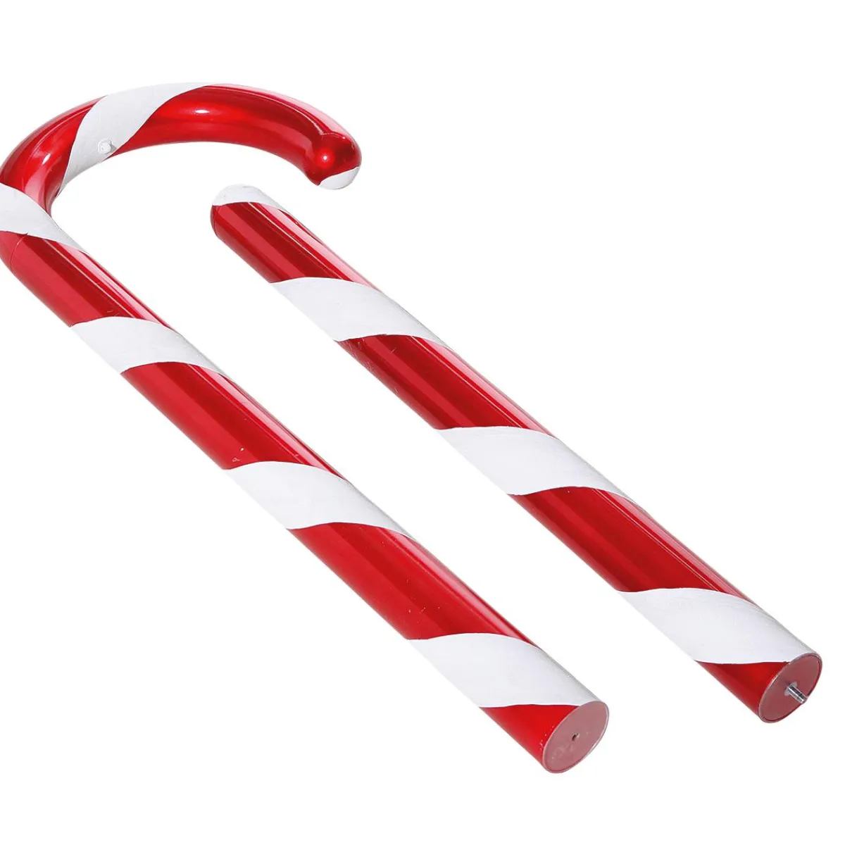 Chupetes Xxl|Decoración Navideña Xxl>DecoWoerner Jumbo Candy Cane, Bastón De Azúcar, 215 Cm rojo
