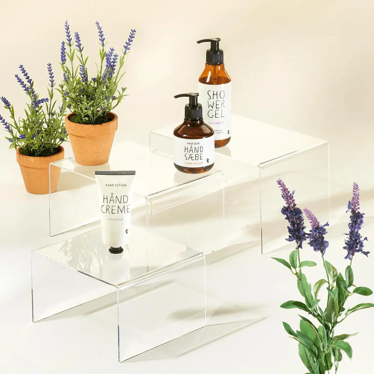 Decoración De Primavera|Plantas De Interior>DecoWoerner Lavanda Decorativa Con Maceta, 23 Cm violeta