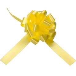 Lazos De Regalo>DecoWoerner Lazo, Ø 10 Cm, Color amarillo