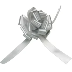 Lazos De Regalo>DecoWoerner Lazo, Ø 10 Cm, Color Plateado plata