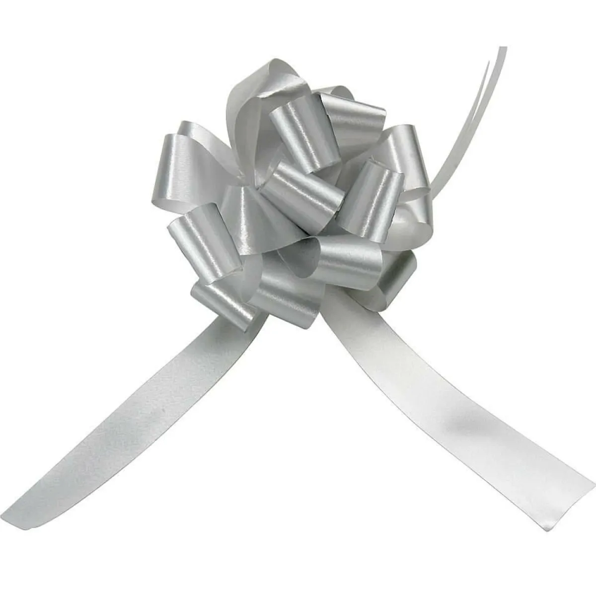 Lazos De Regalo>DecoWoerner Lazo, Ø 10 Cm, Color Plateado plata