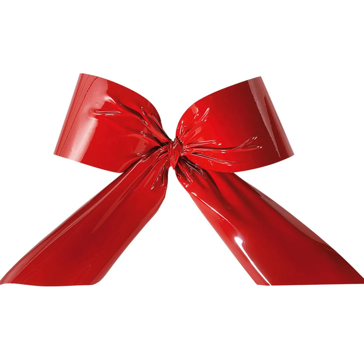Decoración Navideña Xxl>DecoWoerner Lazo Decorativo Para Exterior, 80 Cm, B1 rojo