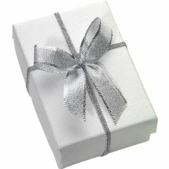 Lazos De Regalo>DecoWoerner Lazo Decorativo Plateado 40 Cm, 100 Piezas plata