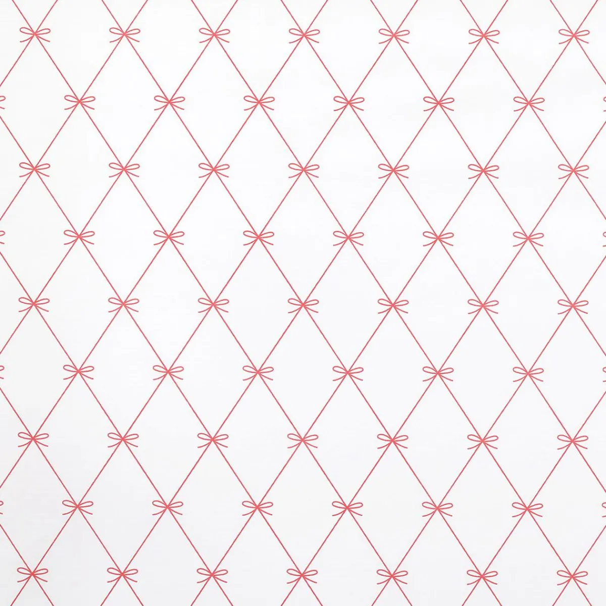 Papel De Regalo>DecoWoerner Lazos De Papel De Regalo Blanco / Rojo, 70 Cm De Ancho, Rollo De 40 M