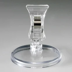 Etiquetaje>DecoWoerner Letrero De Precios Con Clip, Altura 5 Cm, 10 Piezas transparente
