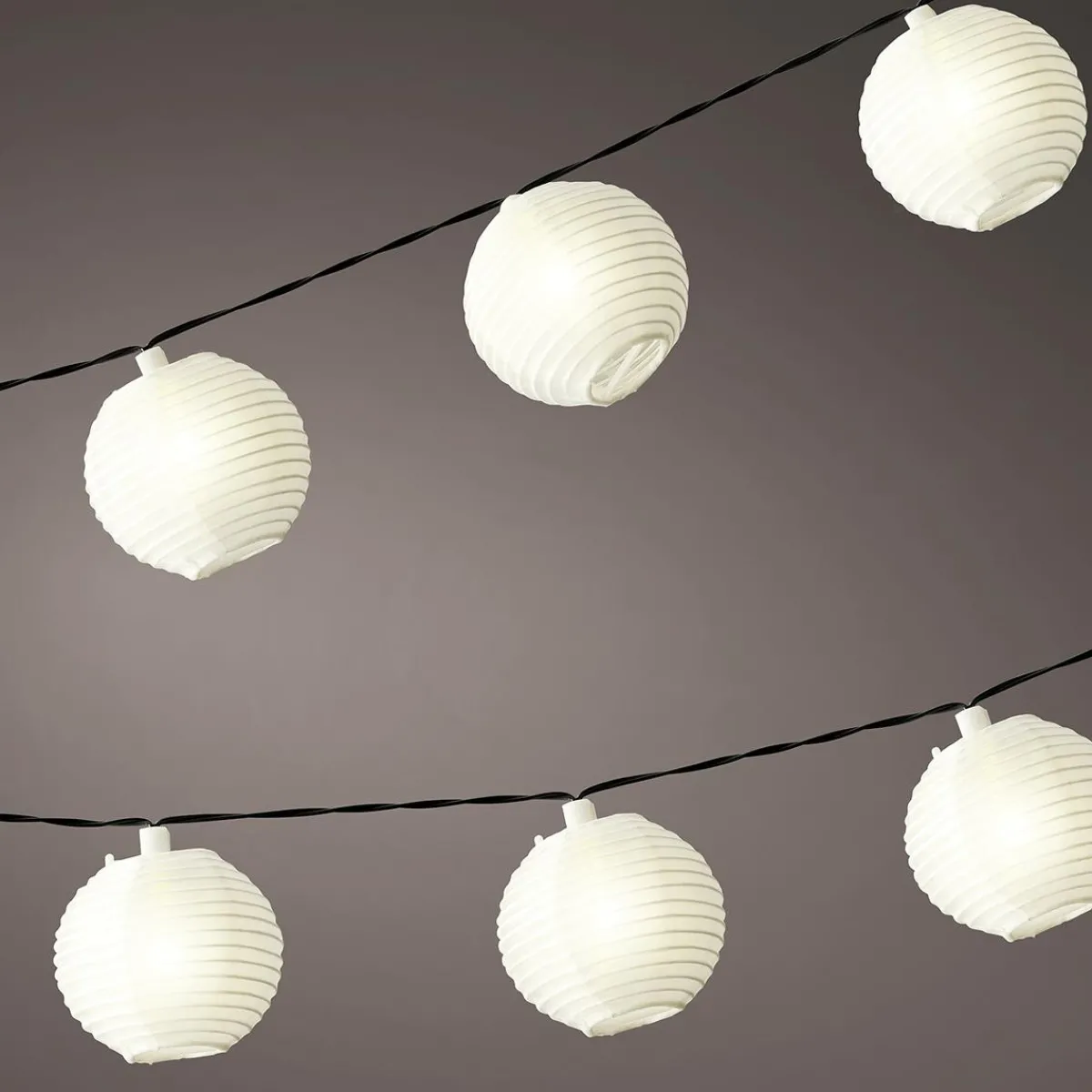 Decoración Temática|Decoración De Verano>DecoWoerner Linterna Solar LED Blanca 450 Cm blanco