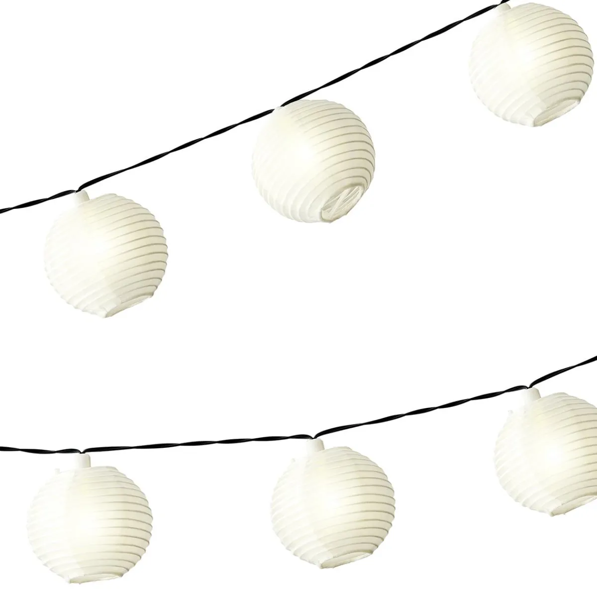 Decoración Temática|Decoración De Verano>DecoWoerner Linterna Solar LED Blanca 450 Cm blanco