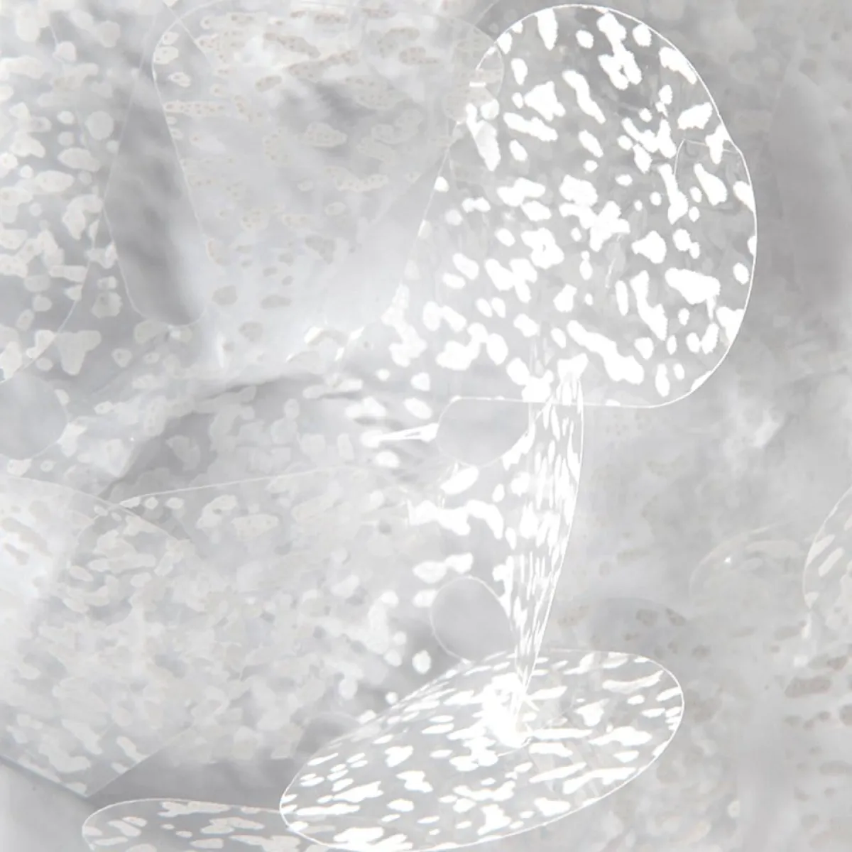 Láminas Y Películas Decorativas|Decoración De Invierno>DecoWoerner Lámina De Plástico Con Efecto Troquelado , Anchura: 90 Cm transparente