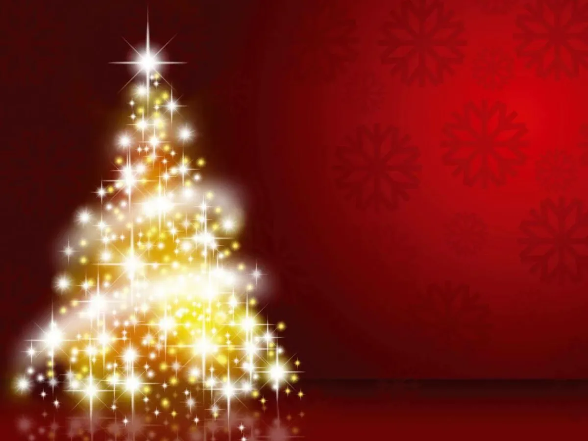 Pancartas De Navidad E Invierno|Decoración Navideña Xxl>DecoWoerner Lona XXL "Árbol De Navidad" De Lona De Camión Ignífuga 250 X 330 Cm oro