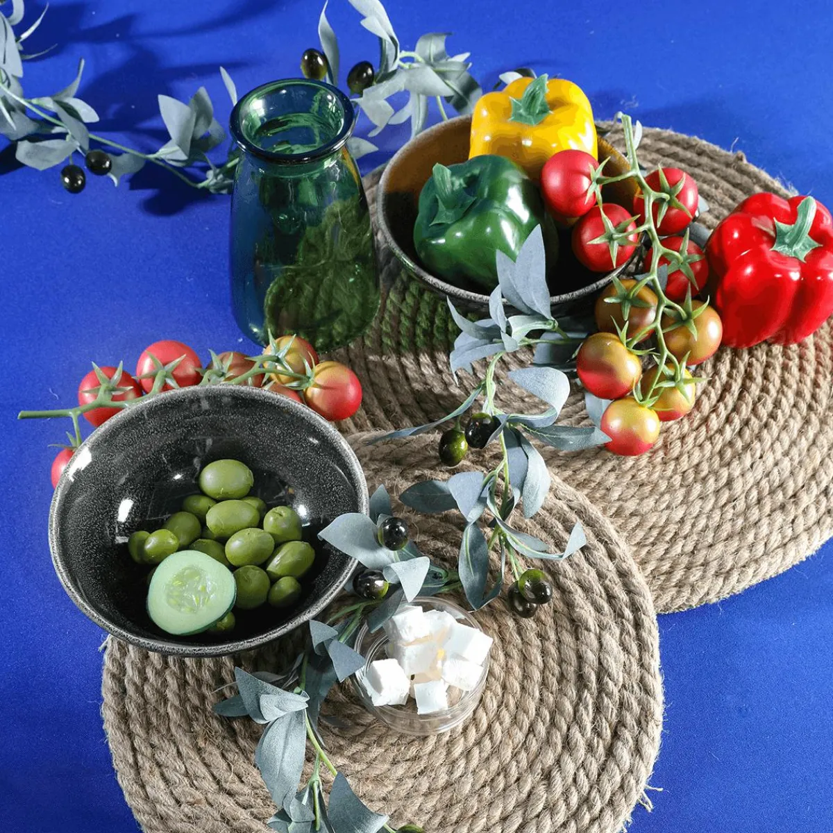 Verduras Y Hierbas>DecoWoerner Maniquí Aceituna negro