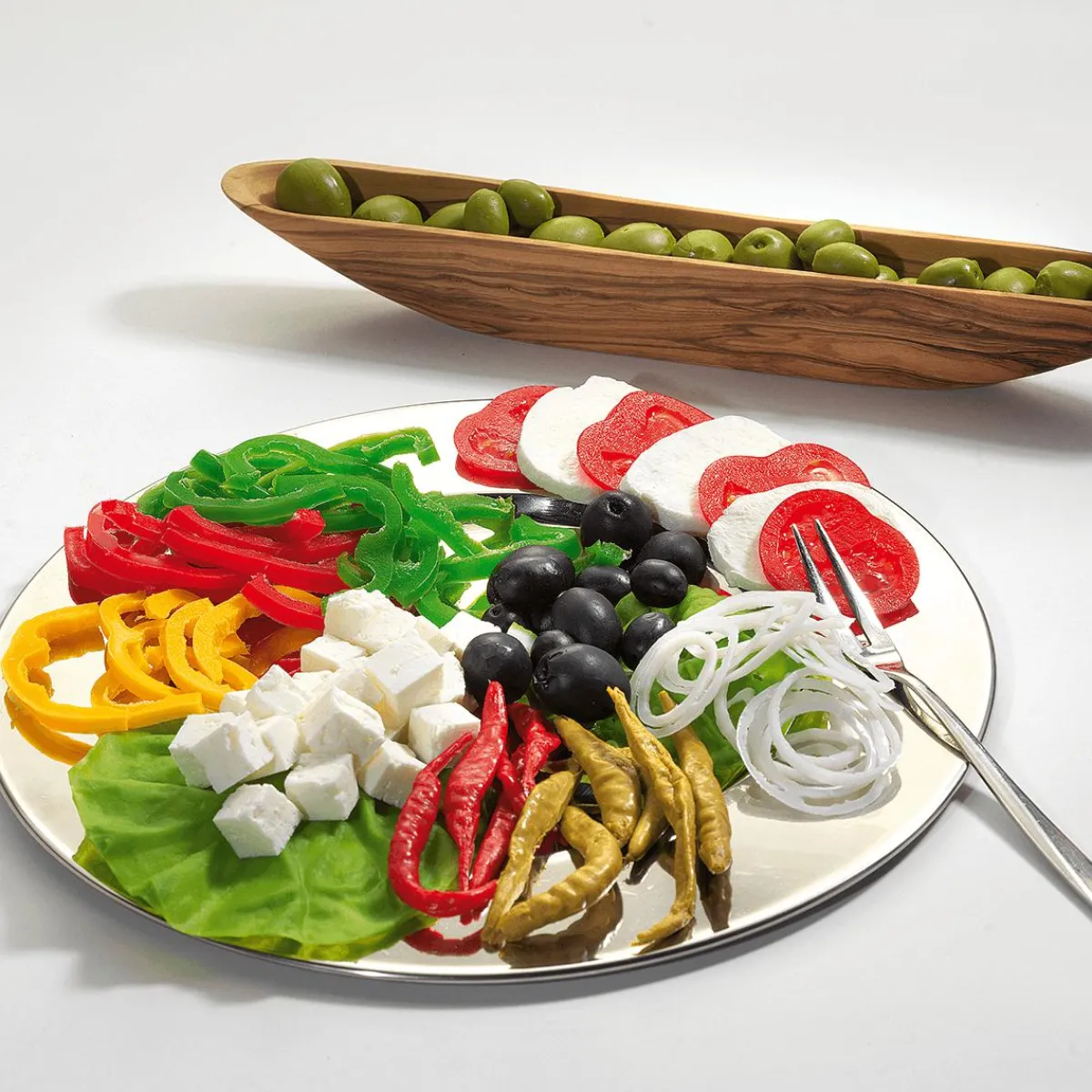 Verduras Y Hierbas>DecoWoerner Maniquí Aceituna negro