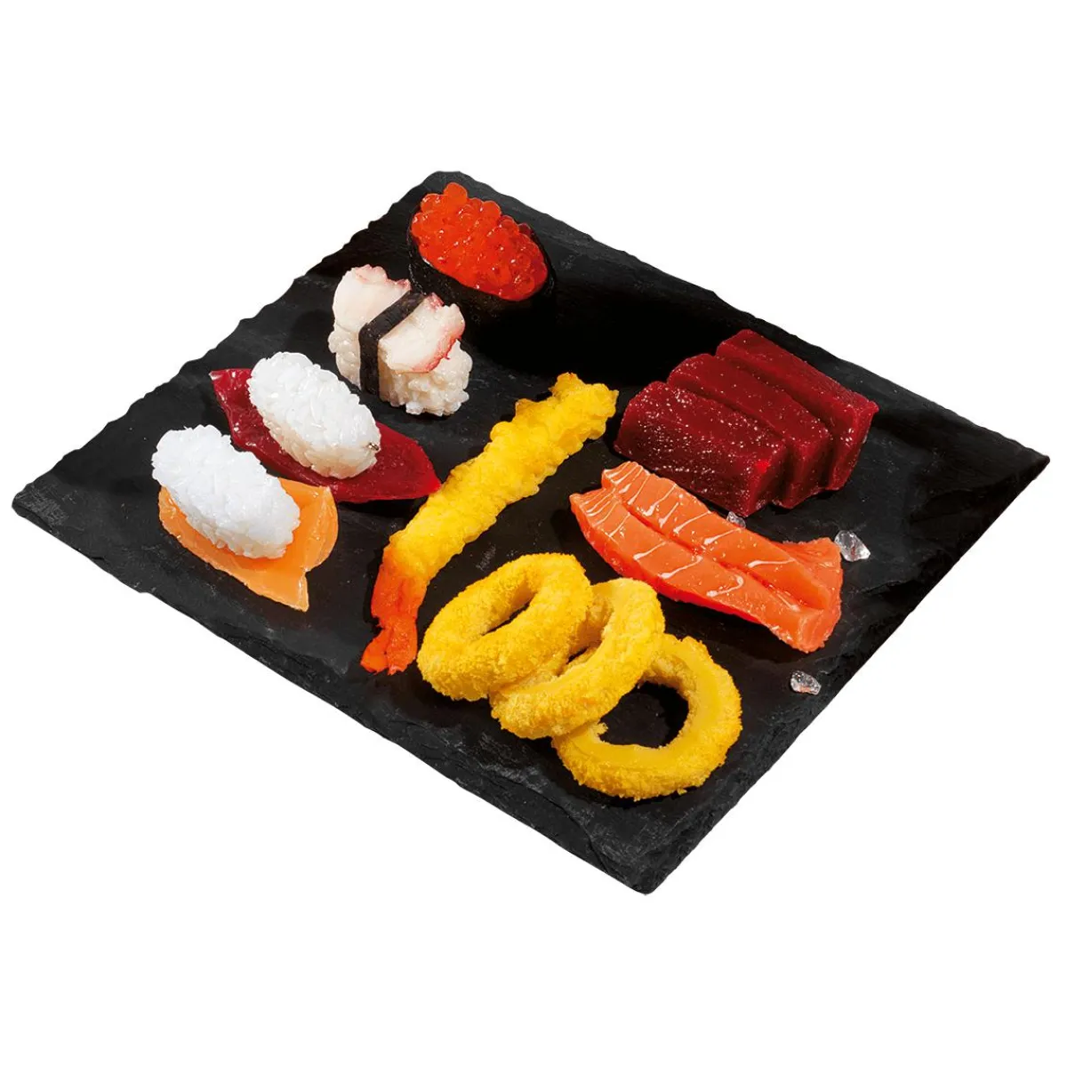 Platos Y Comida Rápida|Pescados Y Mariscos>DecoWoerner Maniquí De Atún Sashimi 8 Cm rojo