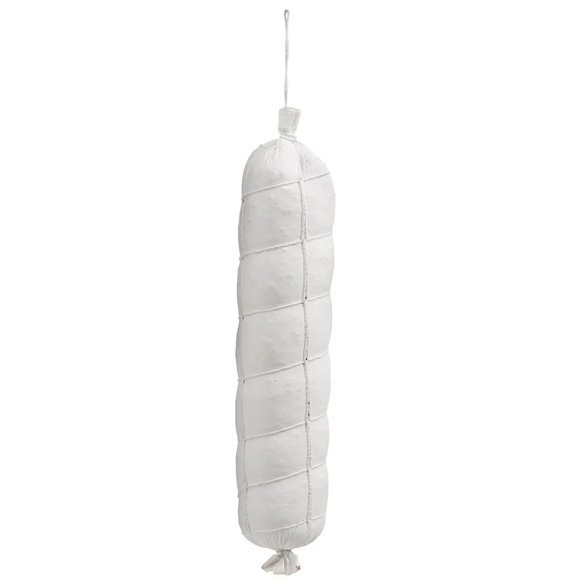 Carnes Y Embutidos>DecoWoerner Maniquí De Comida Salami Con Brazo De Cordón, 40 Cm blanco