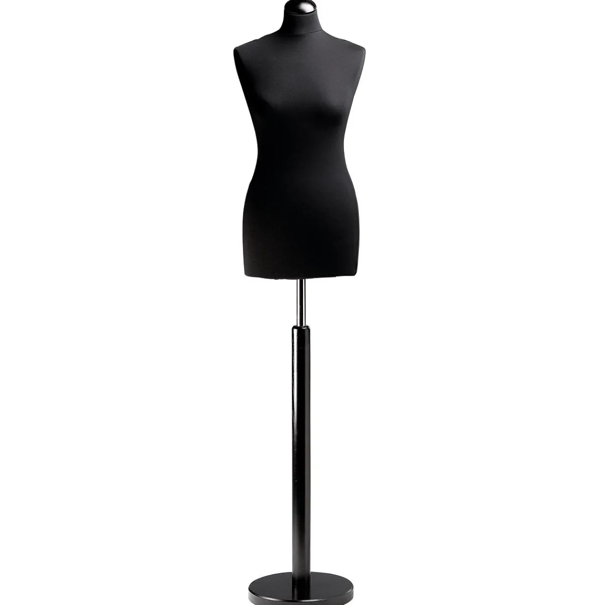 Bustos De Costura>DecoWoerner Maniquí De Costura De Mujer, Busto De 72 Cm, Color / negro