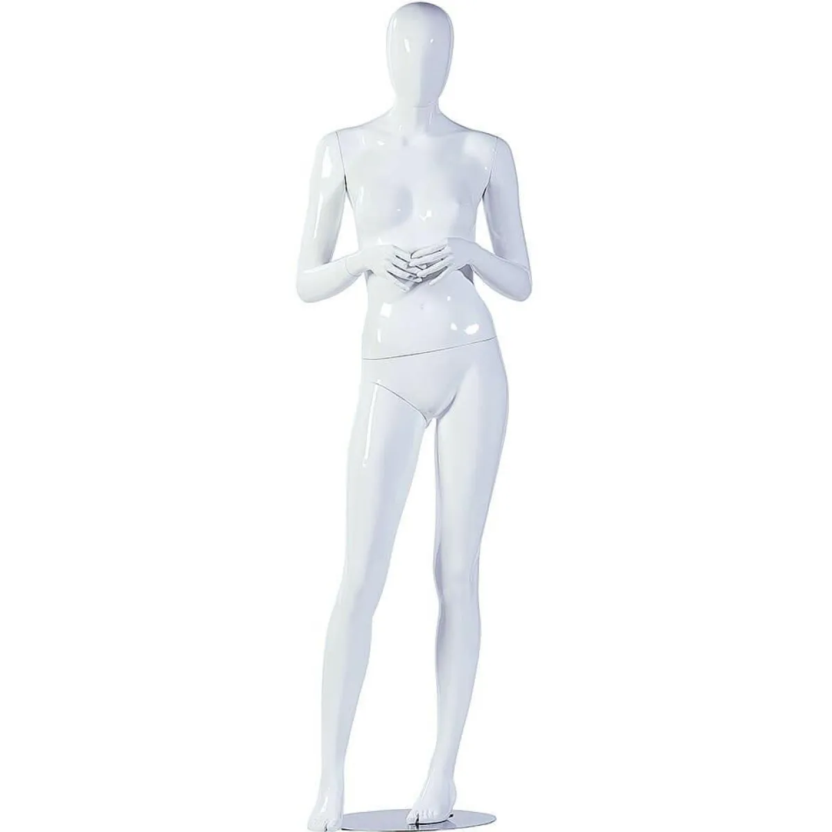 Maniquíes>DecoWoerner Maniquí De Señora "Apart" , Brazos Al Frente B-ware blanco